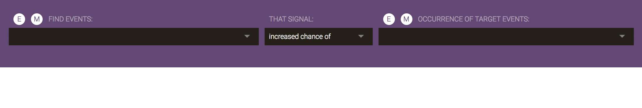 Animation of Signals report options